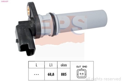 SENSOR VELOCIDAD FIAT 500 1,3MJT 12- 1-953-537  