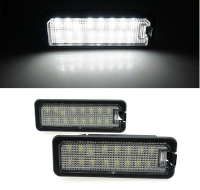 Підсвітка номерного знака led vw passat b7 b8 sedan фото №1