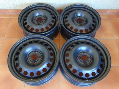 LLANTAS ACERO 15'' 6X15 ET49 GRANDE PUNTO MERIVA A KIT  