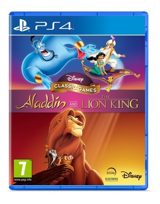 ALADDIN & LION KING - DISNEY - KRÓL LEW