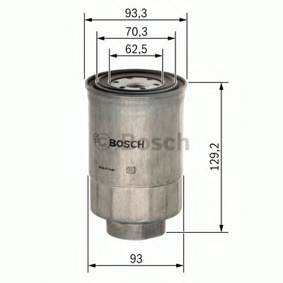 ФИЛЬТР ТОПЛИВА BOSCH 1457434438 WK828