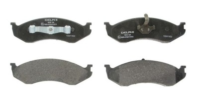 PADS BRAKE DELPHI LP1615 + GIFT  