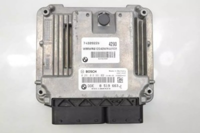 Блок управления двигателя ecu бортовой компьютер 8519663 mini paceman r61 2013 1.6 d фото №1