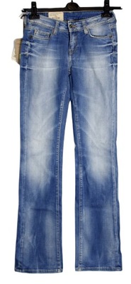 Teddy Smith jeansowe proste spodnie W25 XXS