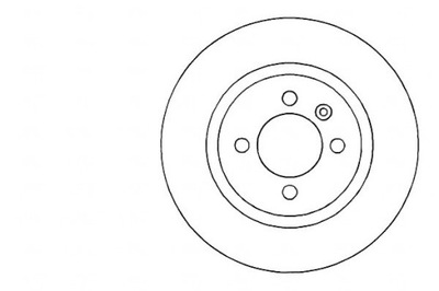 A.B.S. DISCOS DE FRENADO 2 PIEZAS VW PASSAT 88-93 1.8 G  