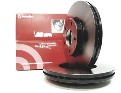 Brembo гальмівні диски+ гальмівні колодки p+t mazda 3 bk bl 278mm фото №1