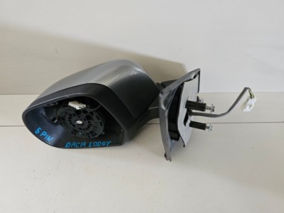 Зеркало левая dacia lodgy 5pin europa фото №1
