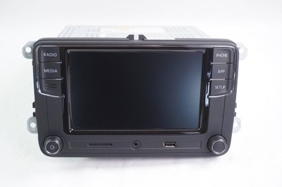 Радио навигация vw golf vi 6rf035187e фото №1