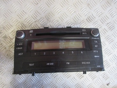 RADIO MANUFACTURADO CD TOYOTA AVENSIS T27 3  