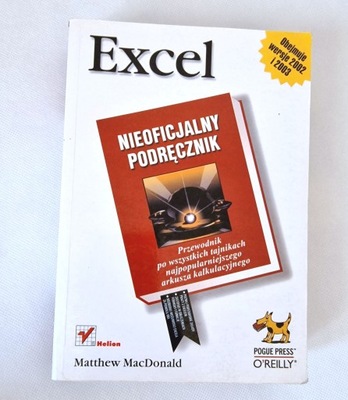 Matthew MacDonald - Excel Nieoficjalny podręcznik