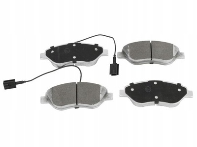 Гальмівні колодки гальмівні перед alfa romeo mito 08- fiat bravo ii 07- stilo 01- lanc фото №1