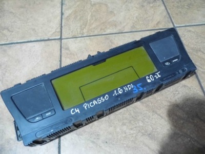 Citroen c4 picasso 1.6hdi лічильник прилади 9663755980 фото №1