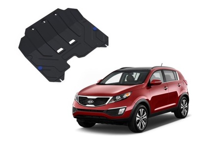 PROTECCIÓN DEL MOTOR CAJAS ACERO KIA SPORTAGE 2010-2016  