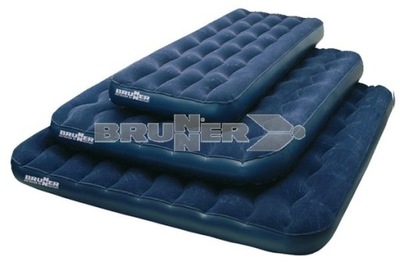 Materac dmuchany podwójny Double Blue Brunner W-wa