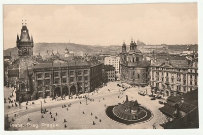 PRAGA. Pomnik Jana Husa