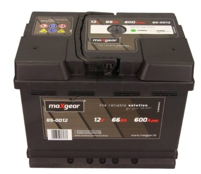 BATERÍA ROZRUCHOWY MAXGEAR 66AH 600A ALTA USO  