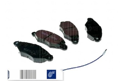 BLUE PRINT КОЛОДКИ HAM. NISSAN P. KUBISTAR 1,5 DCI 03-