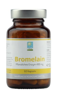 BROMELAINA 60 Kapsułek Enzymy trawienne