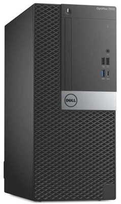 DELL Optiplex 7050 Tower i5 7GEN 16GB 512GB M.2 SSD 4K DVD poleasingowy