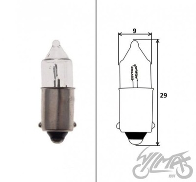 LUZ 12V 23W BA9S ST1279  