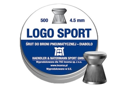 Śrut 4,5 mm diabolo H&N Logo Sport 500 szt. (