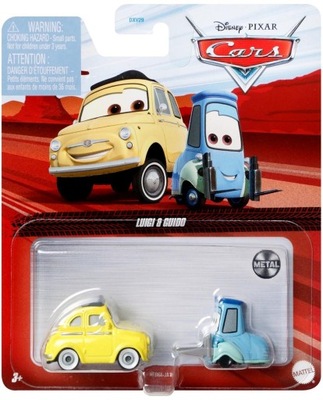 MATTEL CARS AUTA LUIGI I GUIDO 1:55 NOWY !!!