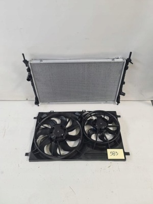 Радиатор вентиляторы ford transit custom mk8 2.0 фото №1