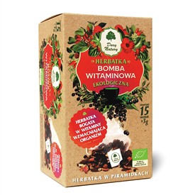 Ekologiczna herbatka Bomba witaminowa 15x3g - Dary