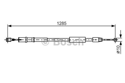 CABLE FRENOS DE MANO  