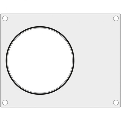 Matryca do zgrzewarki CAS CDS-01 na duży pojemnik do zupy fi 165 mm