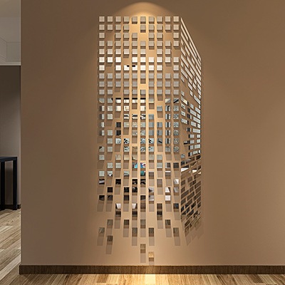 3D akrylowa ściana lustrzana naklejka trójwymiarow