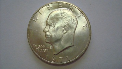 USA 1 Dolar 1971 S Eisenhower srebro