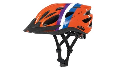 KASK KTM FACTORY-LINE FL POMARAŃCZOWY/POŁYSK 51-56