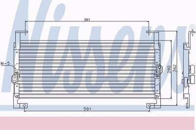 NISSENS 94262 SKRAPLACZ, KONDICIONAVIMAS 