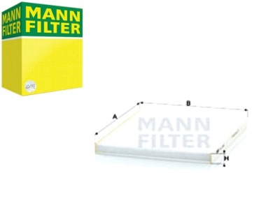 Mann-filter cu 2336 фильтр, вентиляция пространство пассажирский фото №1