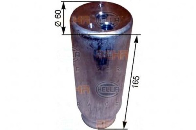 Behr-hella осушитель кондиционера mercedes w163 beh фото №1