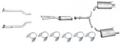 Система выпускной lexus gs 300 3.0 бензин 2005-2010 фото №1