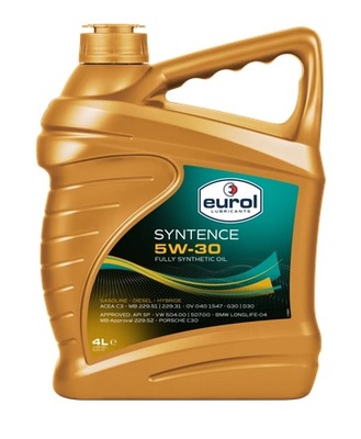 МАСЛО EUROL SYNTENCE 5W-30 4L