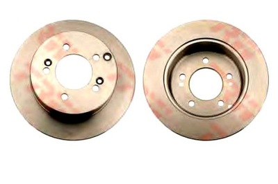 Trw тормозные диски тормозные 2szt. kia задняя carens 06- фото №1