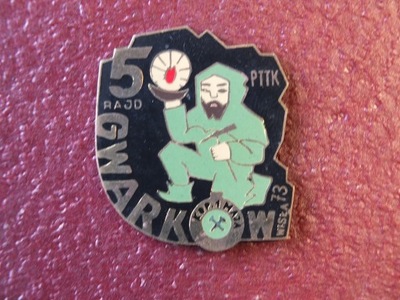 Odznaka PTTK Rajd Gwarków Wisła 1973