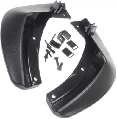 Брызговики перед skoda karoq poszerzone подкрылок оригинал фото №1