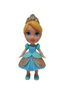 DISNEY KSIĘŻNICZKI KOPCIUSZEK MINI LALKA 9CM Cinderella