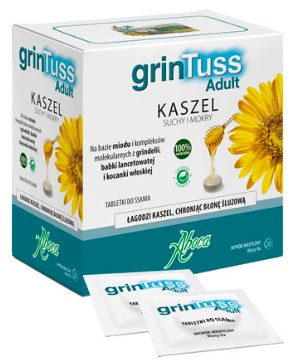 Aboca Grintuss adult 20tab do ssania na kaszel