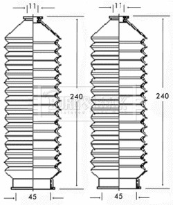 Набор защита редуктор поворот. peugeot bsg3199 фото №1