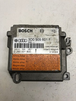 Модуль датчик подушка безпеки vw 3d0909601f фото №1