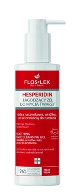 FLOSLEK Pharma Hesperidin Łagodzący Żel do mycia twarzy - skóra naczynkowa,