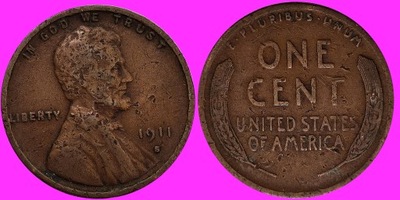 USA 1 Cent 1911 „S” - San Francisco /U 262