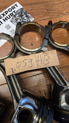 Поршень шатун 059ab 2.7 tdi bpp bsg фото №1