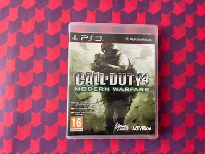 Call Of Duty 4 Modern Warfare Ps3/Playstation 3