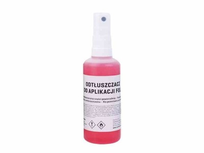 CLEANER - ODTLUSZCZACZ DESTINAPARA PARA APLIKACJI FOLII SAMOCHODOWYCH, 100 ML  